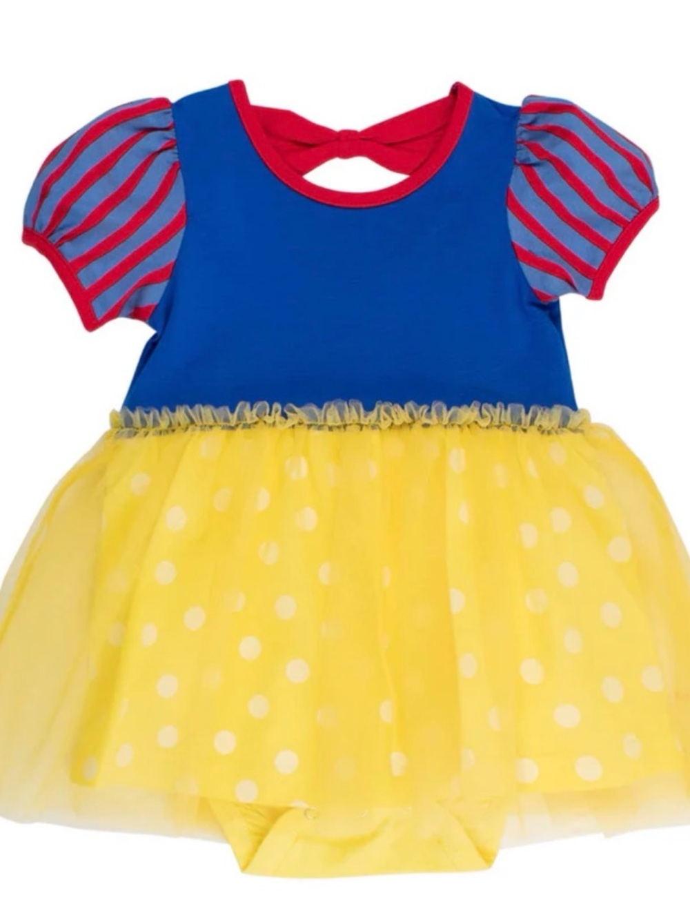 NWT - Ruffle Butts Princess Bow Twirl Romper (12-18 months)